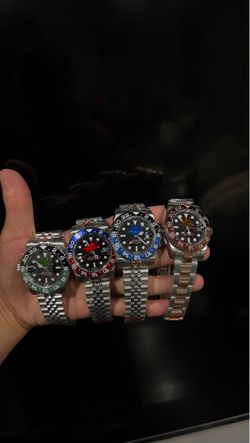 GMT-Style Stainless Steel Watches