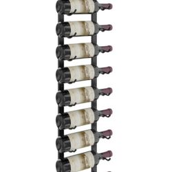 12 Bottle wall mounted Vintage view  Wine Rack (Qty 2)