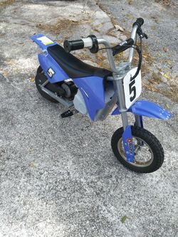 Razor zr 350 hotsell electric dirt bike