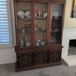 China Hutch And Everything In It