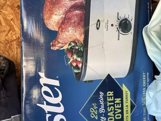 Oster 22 quart self basting toaster oven