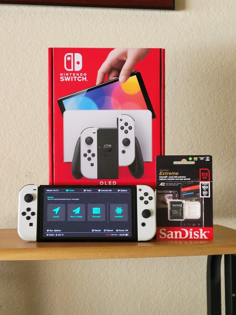 NINTENDO SWITCH OLED 512GB/1TB (BRAND NEW)