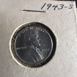 1943 Steel Wheat Penny