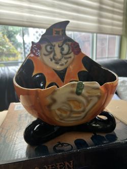 Halloween Candy Bowl New