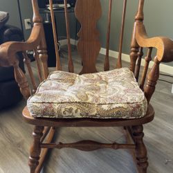 Antique Wood Chair 