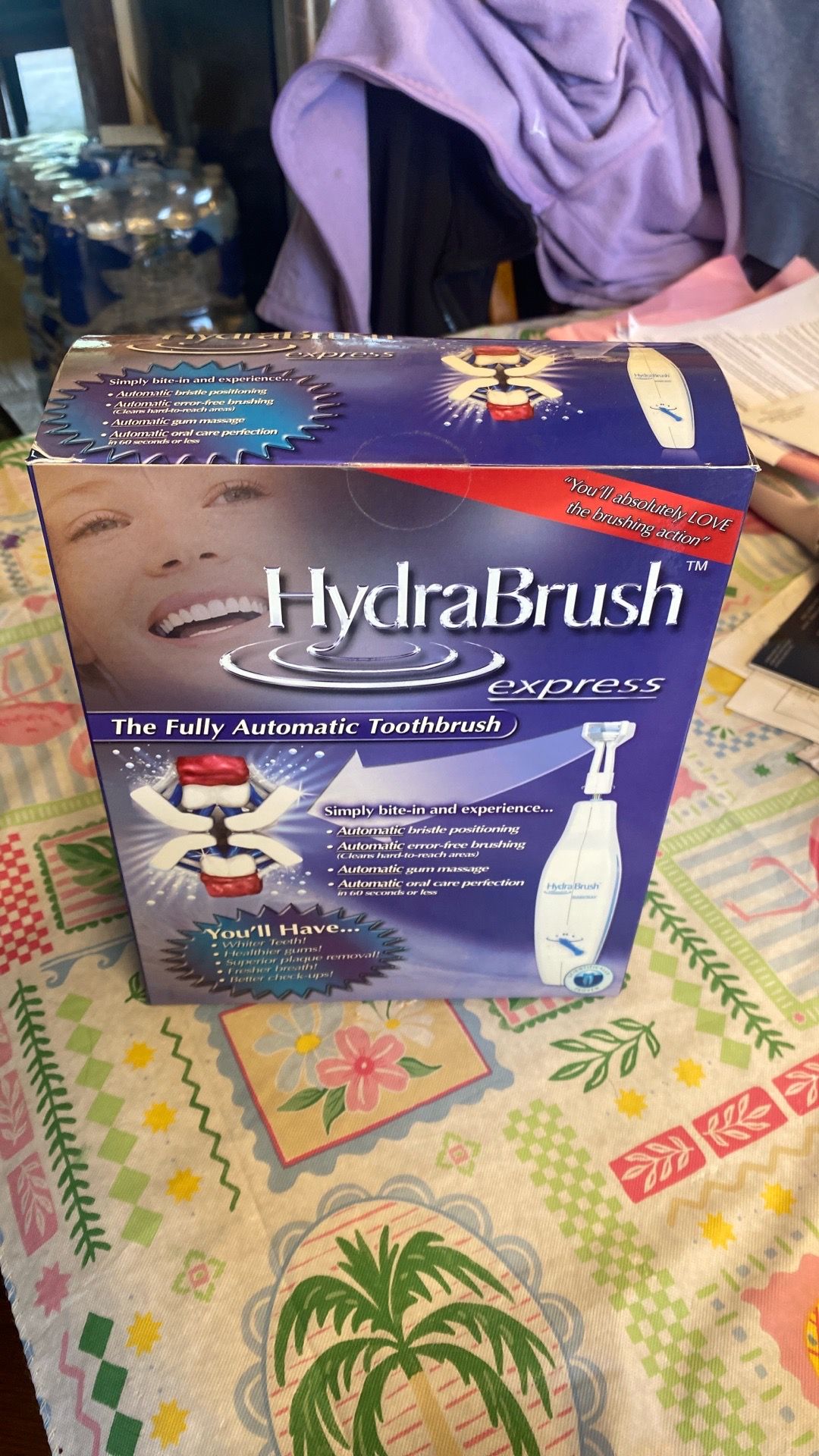 fully automatic toothbrush Hydrabrush express fully automatic toothbrush