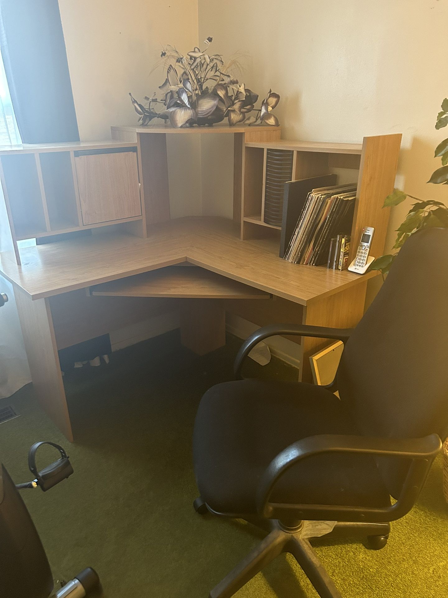 Desk And Office Chair