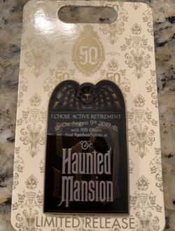 Disney’s Haunted Mansion Anniversary Pin