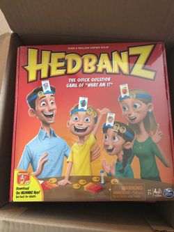 Hedbanz bran new sealed what am I