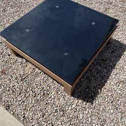 Glass Top Coffee Table