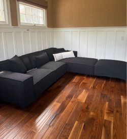 Black 3-seat Sofa