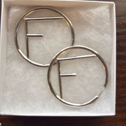 Fendi Large Hoops 