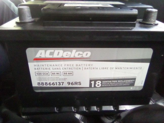 Car Battery Still New