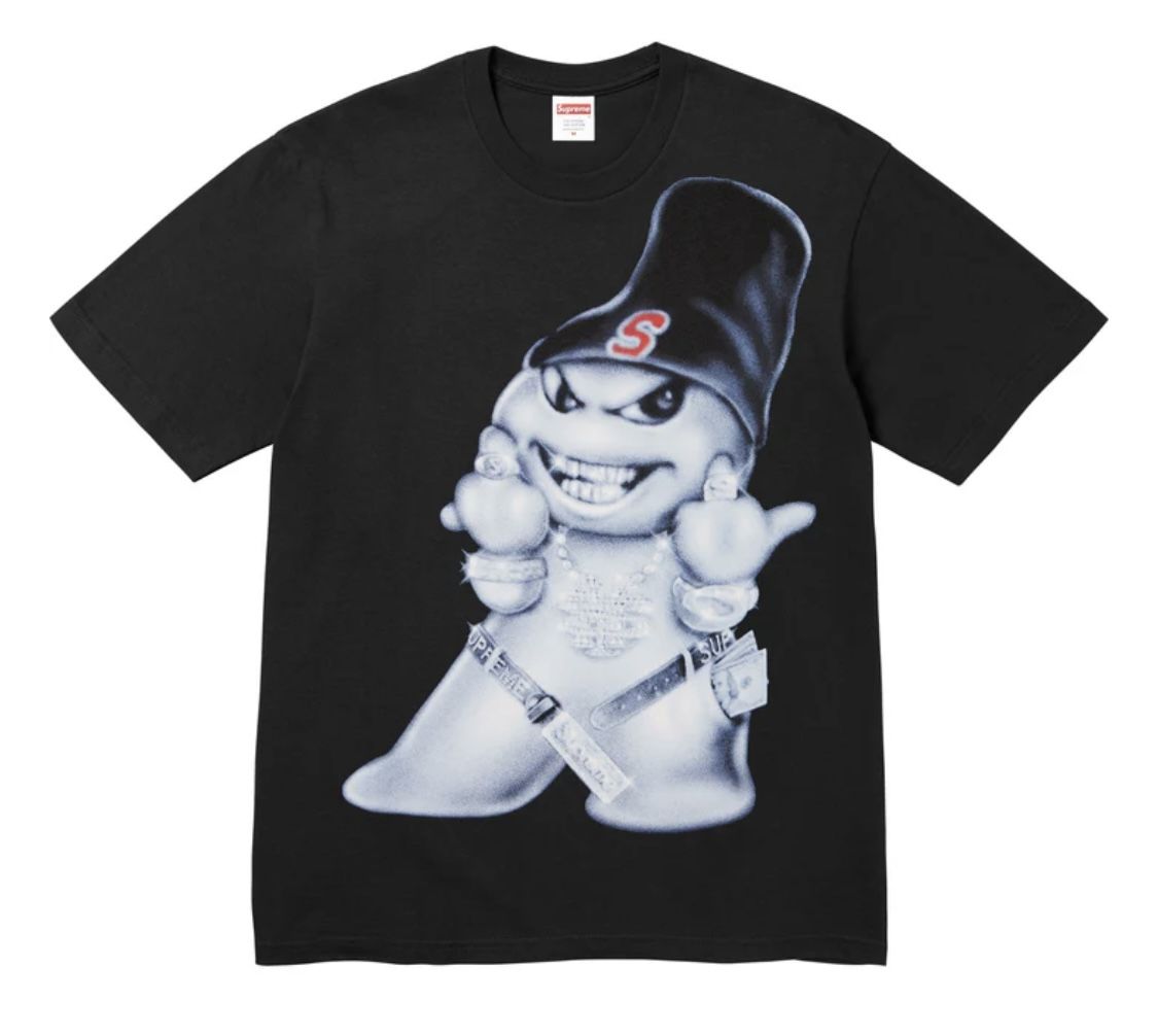 Supreme Snowman Tee Black