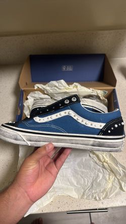 Vans LX Old Skool 36 Pearlized Black and Navy 9.5M