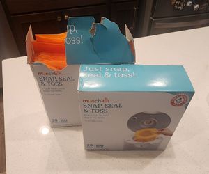 Munchkin Arm & Hammer Diaper Pail Refill Bags - 20-Count