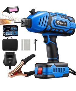 Máquina de Soldar Portátil Saker, Máquina de Soldar 110V con Inversor IGBT 5 Ajustes de Corriente Variable, Máquina de Soldar Eléctrica Portátil, Comp