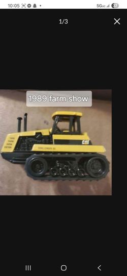 CAT Challenger 65 1989 Farm Show Edition Die-Cast