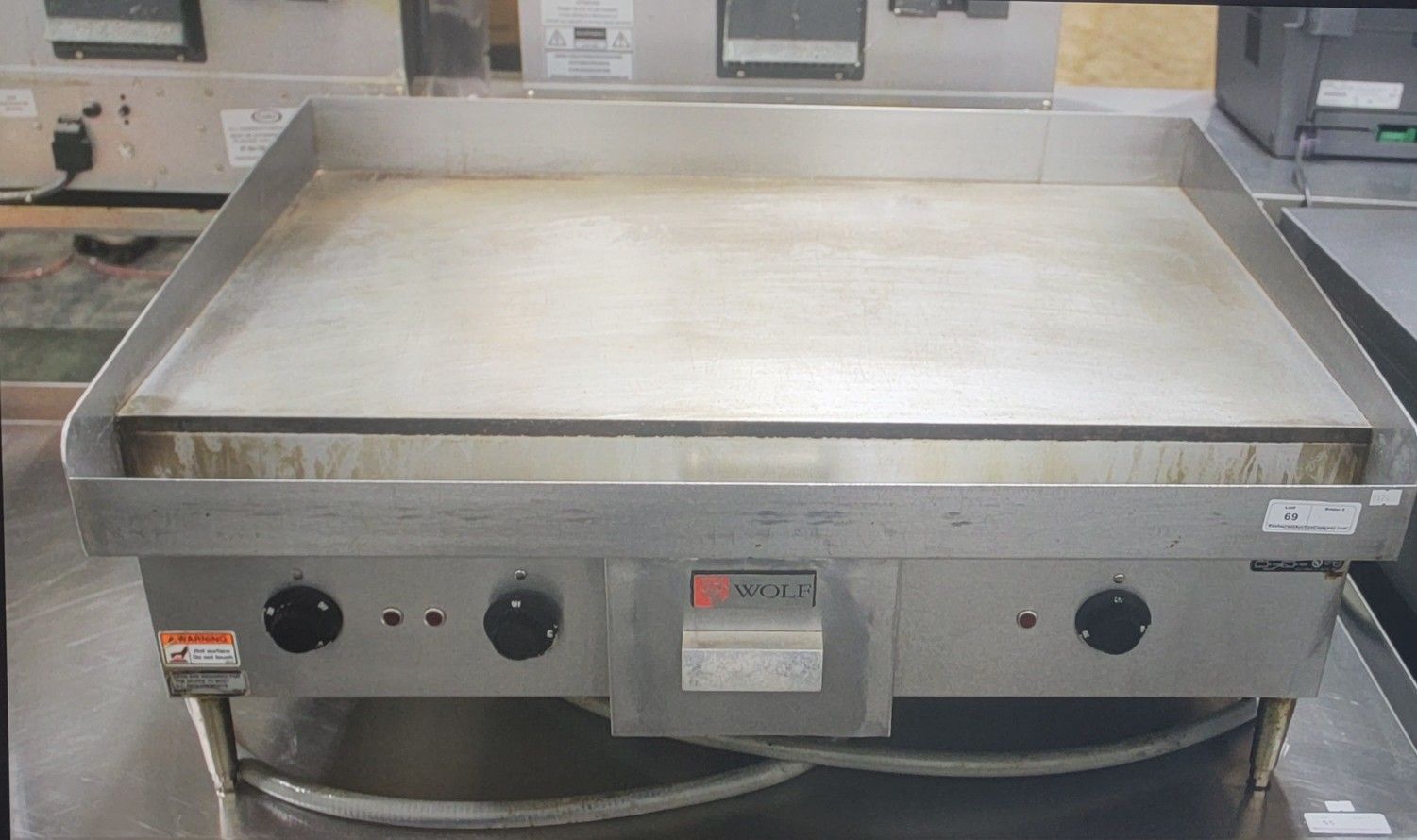 Wolf 36" Electric griddle