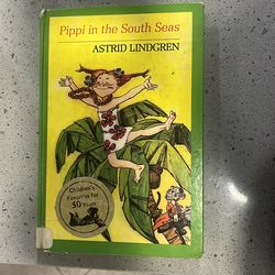 Vtg  "Pippi In The South Seas" by Astrid Lindgren, 1970 Hardbk 1st Ed.