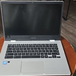 Asus Chromebook Silver Laptop