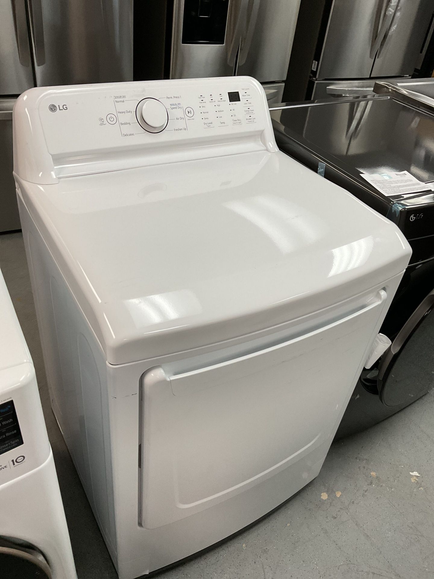 Lg Electric Electric (Dryer) White Model DLE7000W - 2687