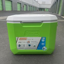 Green Coleman Cooler