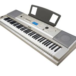 Yamaha piano With Music And Cover 