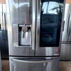 LG STAINLESS STEEL FRENCH DOORS REFRIGERATOR 