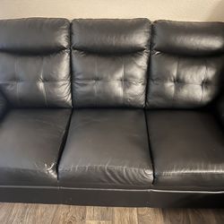 Used Black Couch