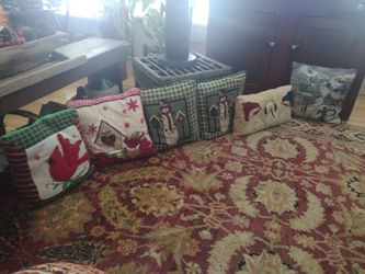 Vintage Christmas pillows