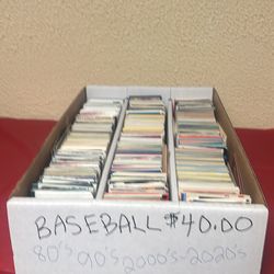 Baseball cards