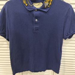 Gucci Polo Tiger Print SZ XS 