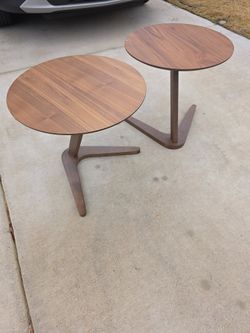Mid Century Side Tables (2) 