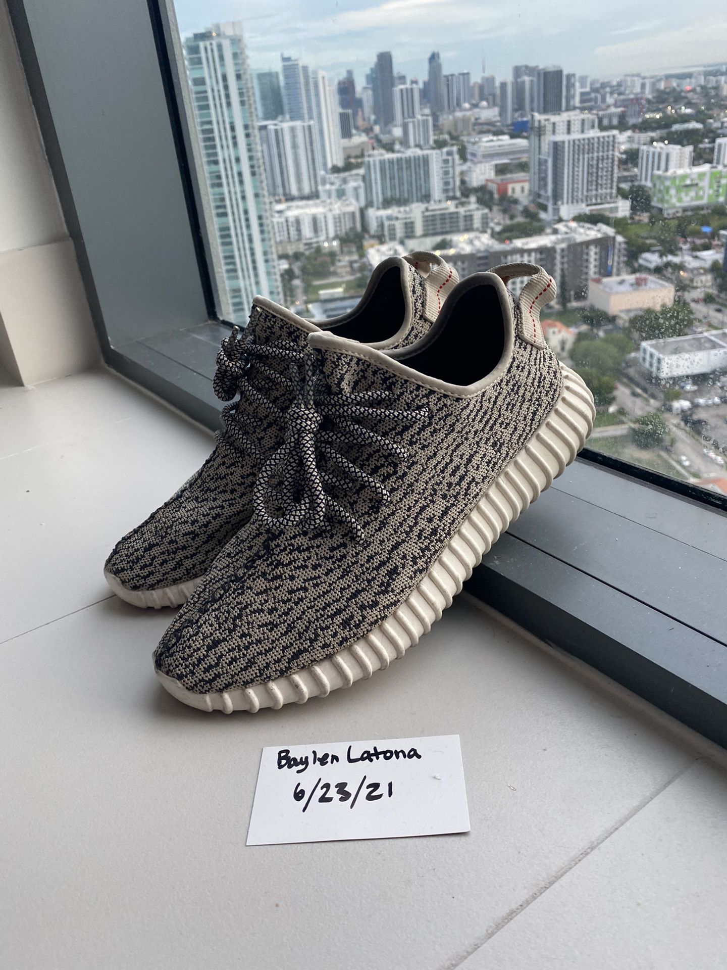 Adidas Yeezy V1 350 Turtle Dove Size