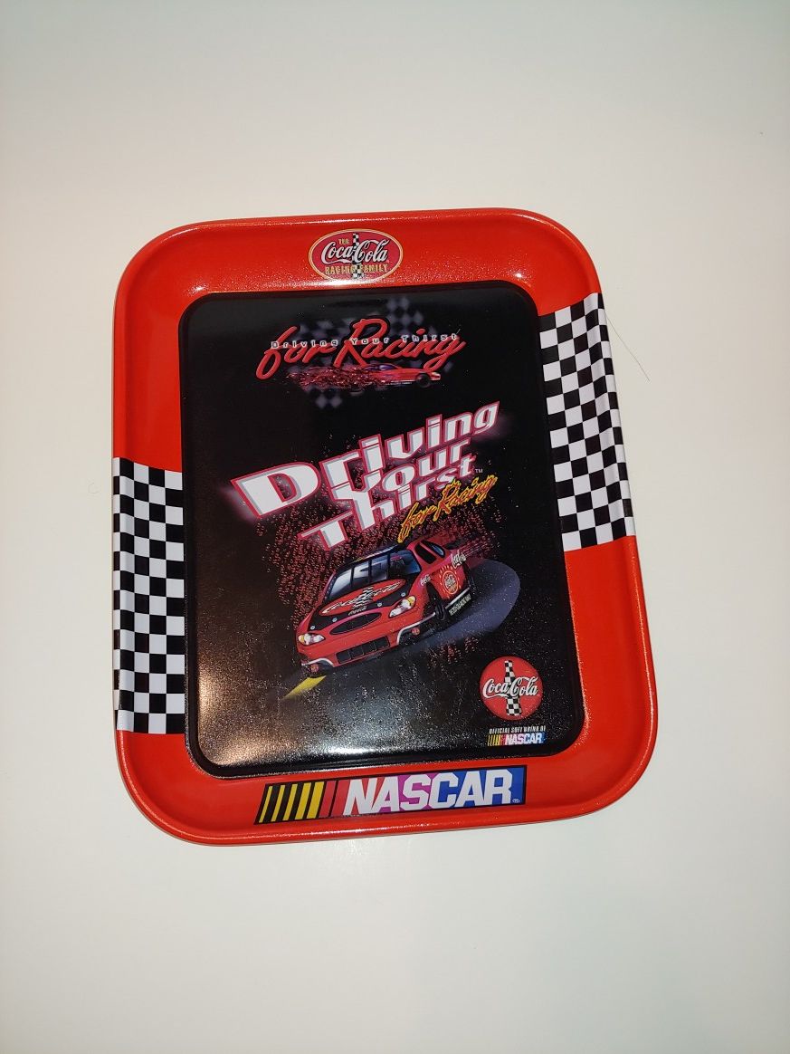 NASCAR Coca-Cola Tray