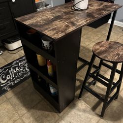 Table And Stools