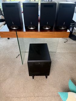 Bose 201 Speakers + Klipsch SW-450 Subwoofer