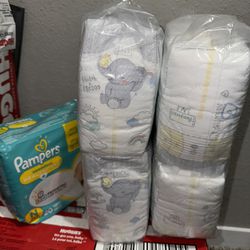 Pampers Newborn And Size 1