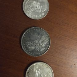 United States Mexico And Canada Silver Coins