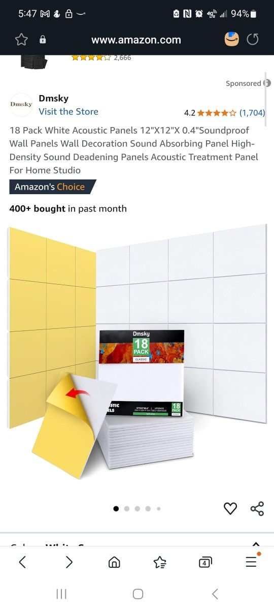 12x12 Acoustic Panels