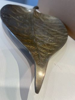 Metal Leaf Tray / Centerpiece