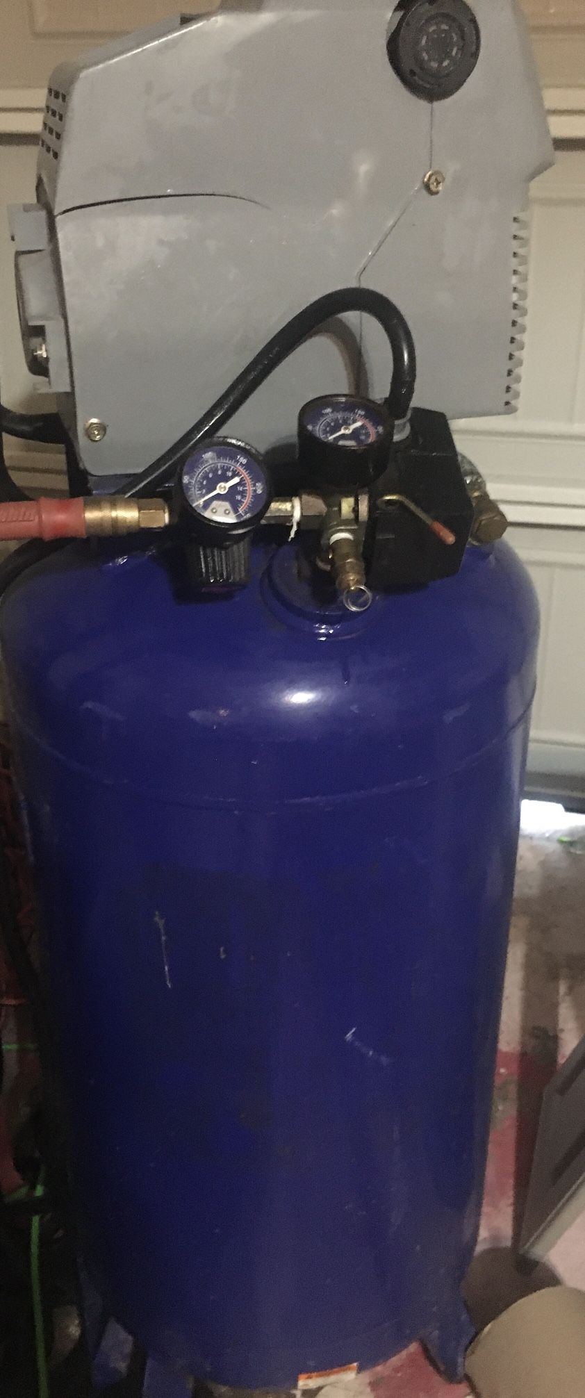 26 Gallon Kobalt Blue Air compressor $150