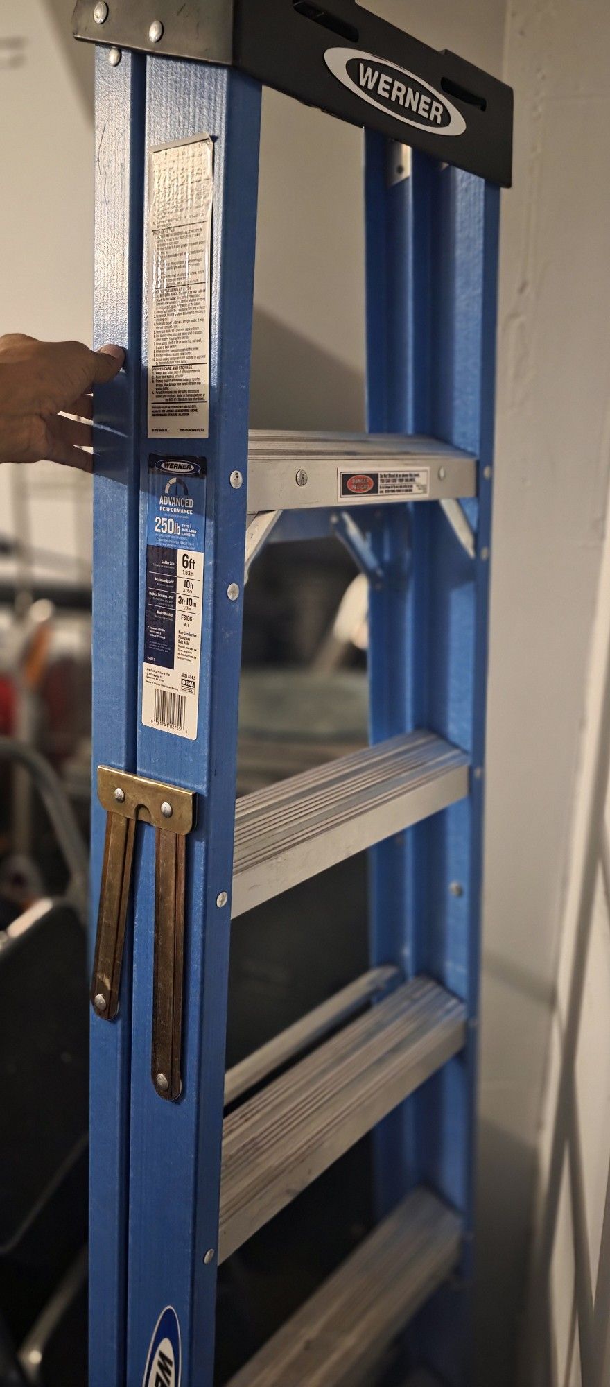 6ft Ladder Werner Excellent Condition
