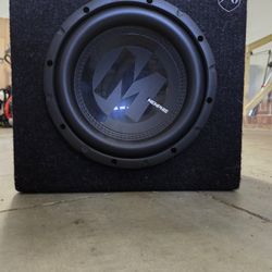 Memphis PRX10 10" Subwoofer w/ Sound Ordinance Box