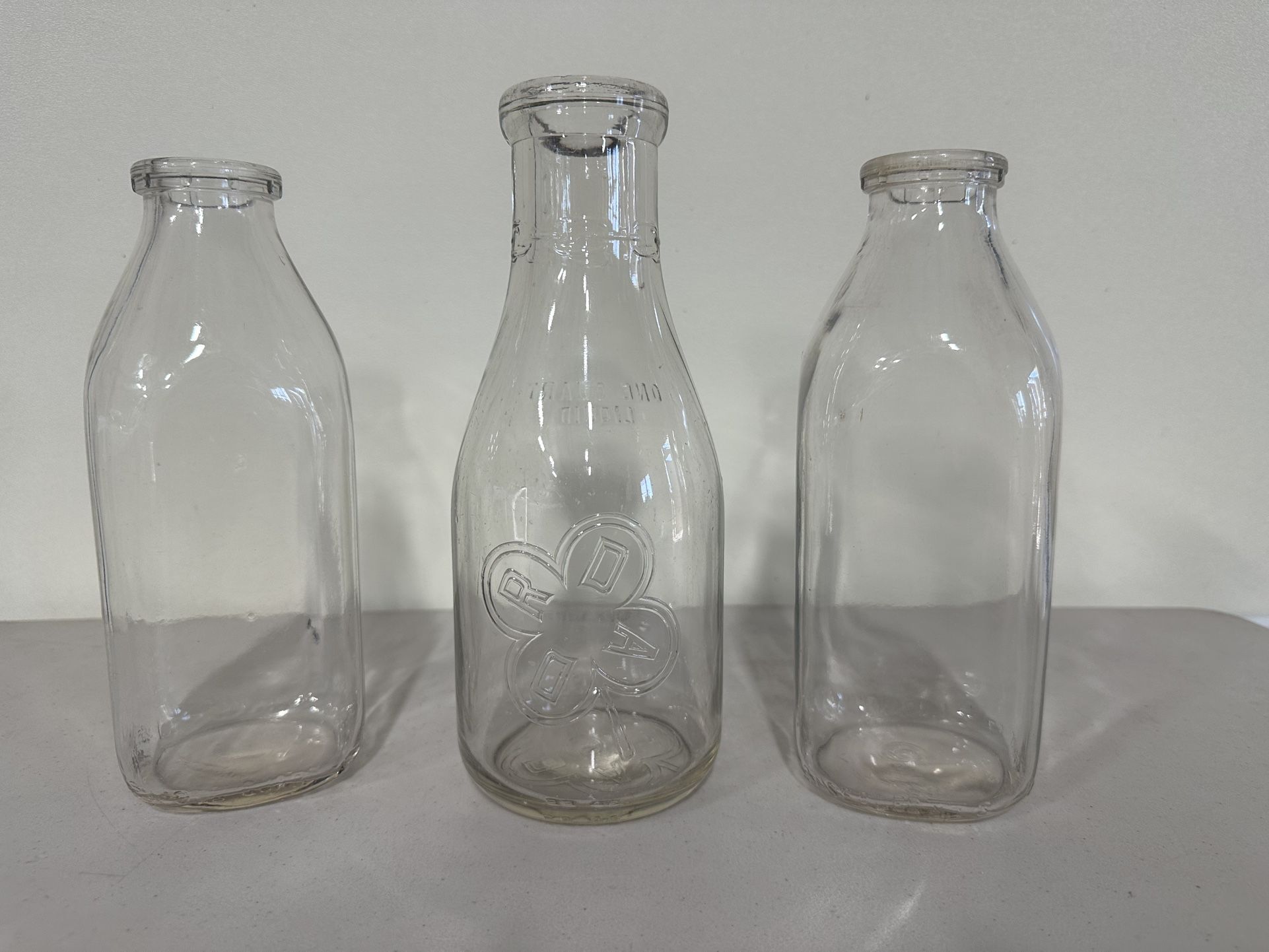 Vintage Milk Bottles