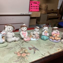 (7) Dreamsiscle Angels, Lovely Figurine 
