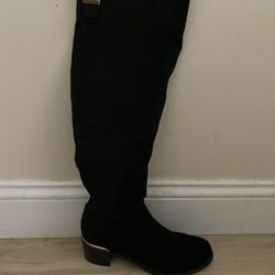 GUESS Women's Shire Over-The-Knee Suede Boots