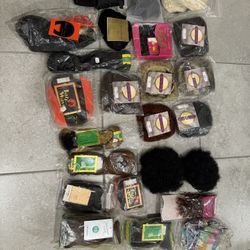 SEND YOUR OFFER - Hair Extensions & Braiding Hair Lot - New