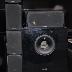 Pioneer A/V Receiver + Energy Take Classic 5.1 Speakers And Sub woofer